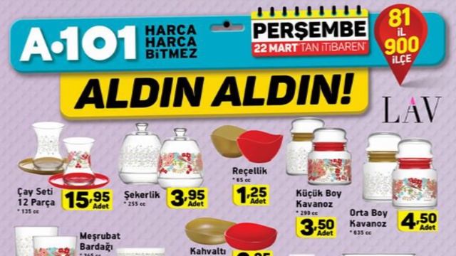 A101 22 MART 2018 PERŞEMBE | A101 MUTFAK ÜRÜNLERİ | A101 LAV ÜRÜNLERİ | A101 22 MART - 29 MART 2018 смотреть онлайн