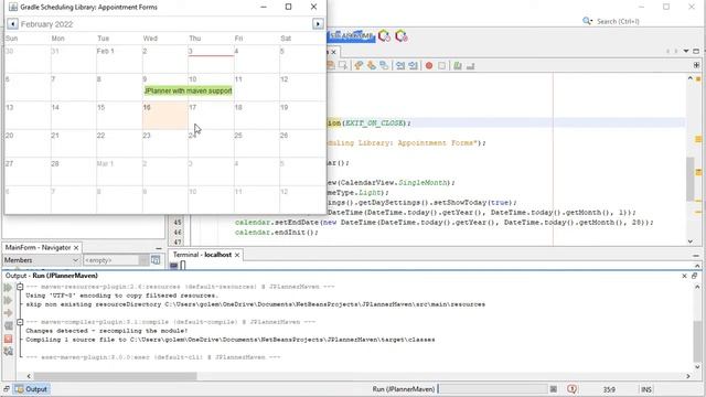 Referencing JPlanner from the Maven Repository in Apache NetBeans смотреть онлайн