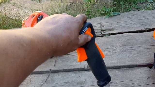 КУПИЛИ БЕНЗИНОВЫЙ ТРИММЕР/ОБЗОР ТРИММЕРА CARVER GBC-043MS смотреть онлайн