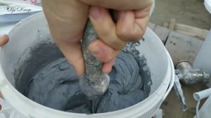 Фасадная штукатурка ПЕНА от РусДекор! Мастер-класс. Метод набрызга. Для каркасного дома.