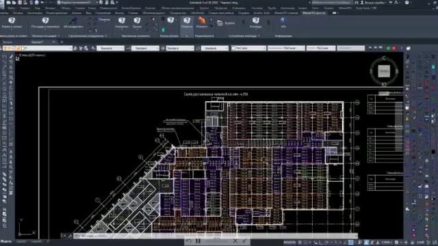 Перевод ПДФ в ДВЖ. PDF  в  DWG. AutoCAD Civil 3D 2020..mp4