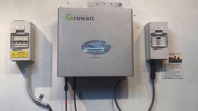 Growatt Solar Inverter Error 102 смотреть онлайн