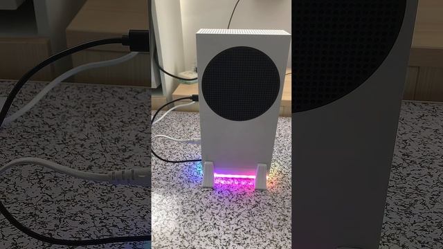 Cooling Fan Stand Dock for Xbox Series S  with RGB Light.