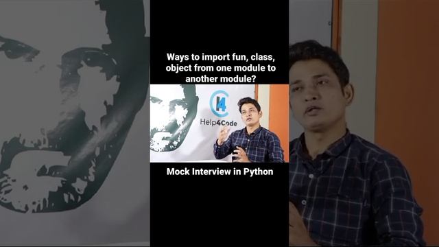 ways to import fun class object from one module to another module? by Prashant Jha sir I #interview