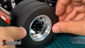 Upgrade to Aluminum wheel 1/14 TAMIYA SCANIA R620 MAN MERCEDES Actros | LESU w-2048 All Trucks 4K