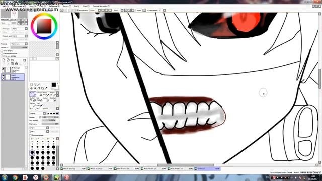 Speedpaint Kaneki Ken/Канеки Кен
