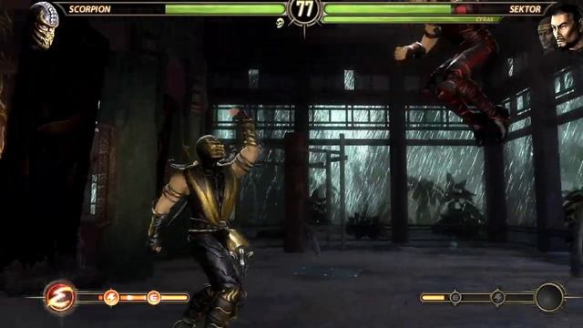 СКОРПИОН ПРОТИВ САБ ЗИРО ► Mortal Kombat 9 |3| смотреть онлайн