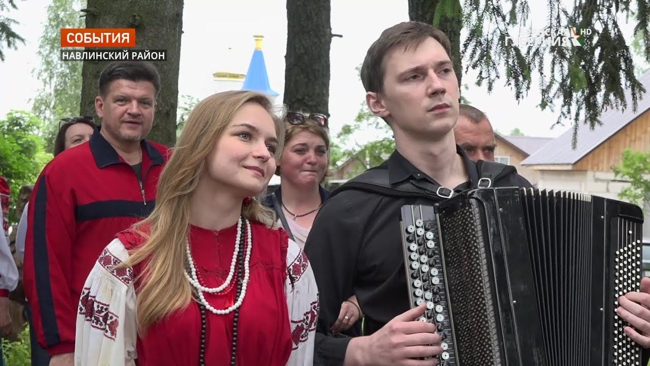 На Брянщине три дня проходили съёмки передачи Первого канала "Играй, гармонь любимая!"