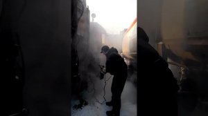 Заводим КамАЗ зимой