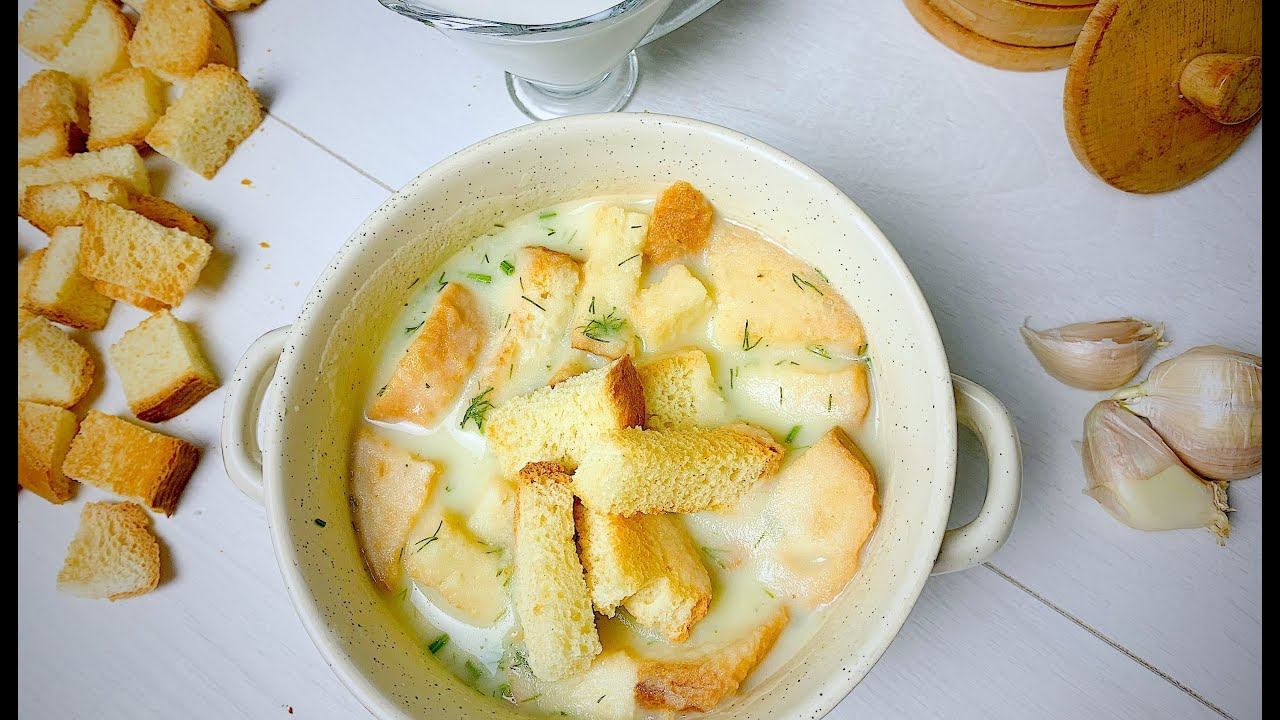 Думала Никто не захочет Это Есть, а Теперь готовлю Третий Раз. Чесночный Крем-Суп смотреть онлайн