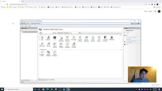 IIS Server ( Internet Information Services ) installation on Windows 10 - Step by Step смотреть онлайн