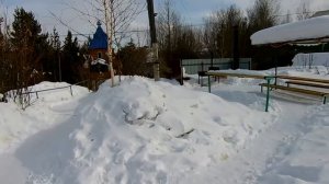 Гоуджекит, республика Бурятия, территория гостиницы Хозяин, детские забавы, часовня