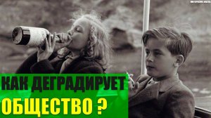 Как деградирует современное общество?