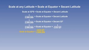054 ATPL Training General Navigation #54 Normal Mercator Scale Part 1