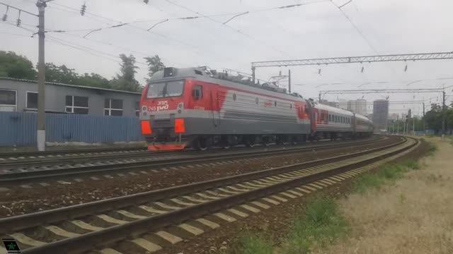 РЖД ЭП1М-745 с поездом №19 Ростов-на-Дону - Москва