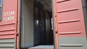 ЭТ2М-124 сообщением Новосибирск-Главный - Тогучин отправился с о.п Кувшинка.