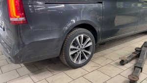 V Class, Vito W447 - пневмоподвеска на задние колёса