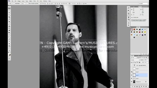 Как убрать текст, водяные знаки, копирайты с фотографии в Фотошопе смотреть онлайн