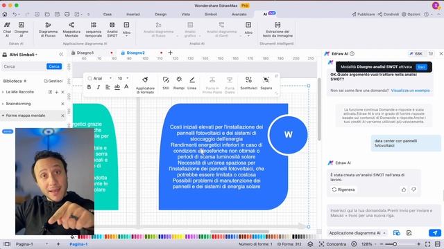 EdrawMax: tool AI per mappe mentali e flow charts