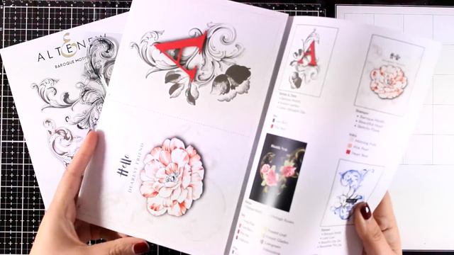 altenew guest  layering die cut flowers