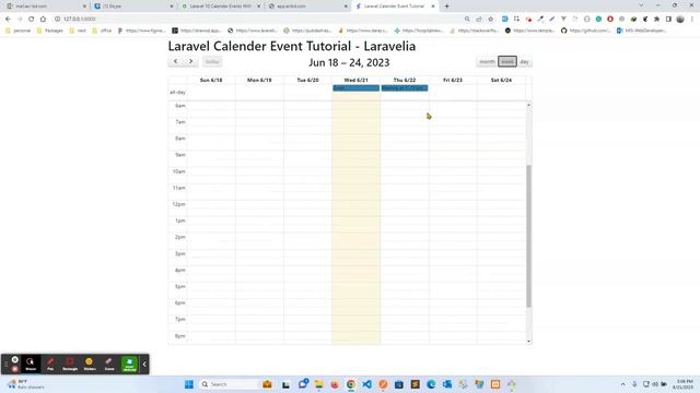 Laravel 10 Calendar Events With Ajax Tutorial
