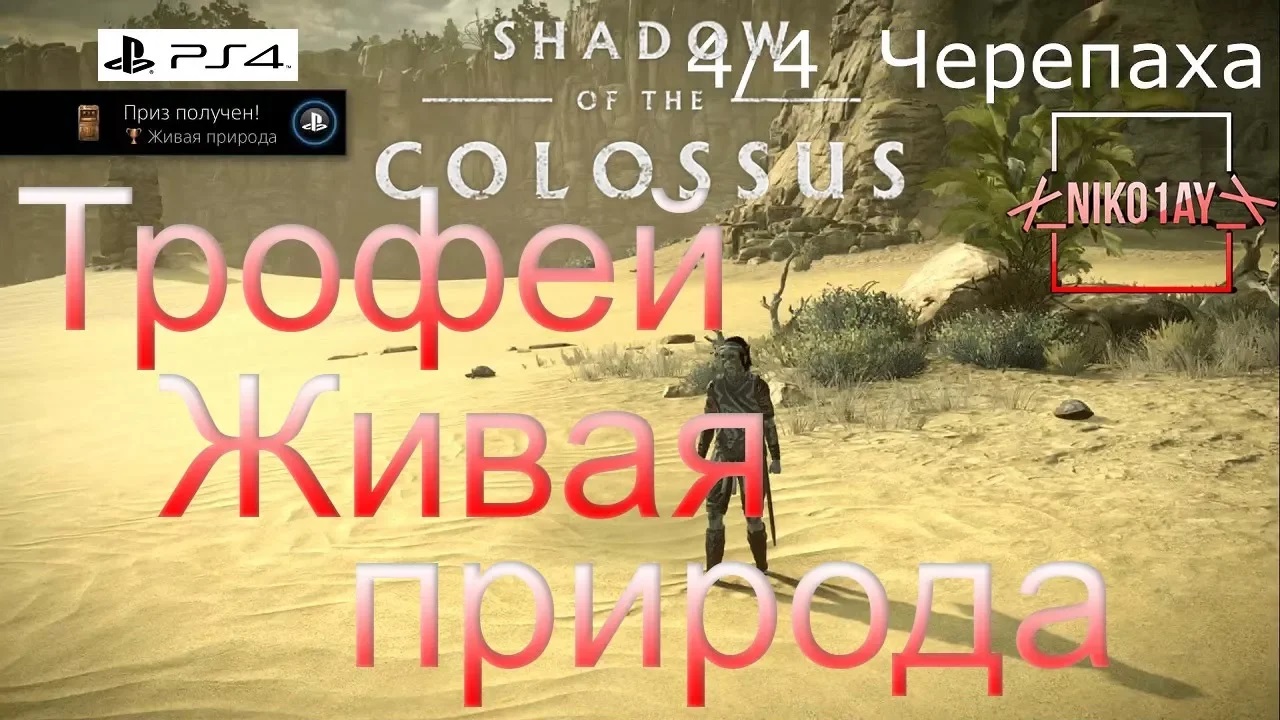 Shadow of the Colossus (В тени колосса) Трофей [PS4] Живая природа