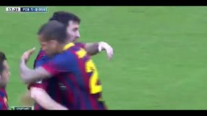 18' L. Messi Barcelona - Osasuna 1 - 0