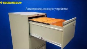 Картотечный шкаф ПРАКТИК AFC-04 – обзор от Железная-мебель.рф