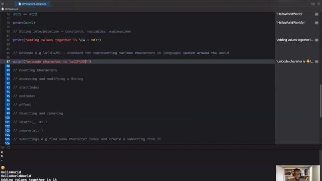 Strings and Characters смотреть онлайн