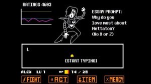 Undertale w/Custom Music-  Mettaton Fight