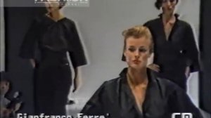 Gianfranco Ferrè Spring Summer 1985 Milan Pret a Porter Woman by Canale Moda