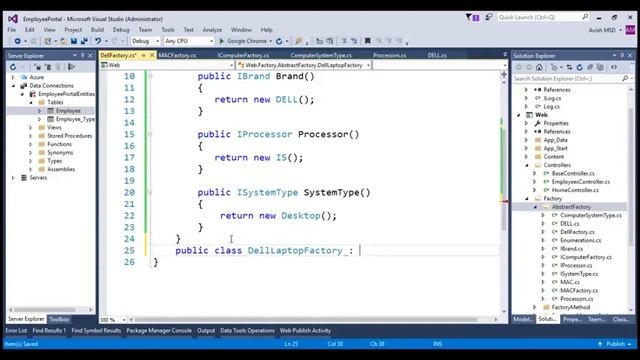 Abstract Factory Design Pattern