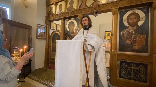 16.04.2022 Седмица 6-я Великого Поста. Лазарева Суббота (прот. Валерий Буерин) смотреть онлайн