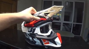 JUST1 J18 комфортный кроссовый шлем. отзыв