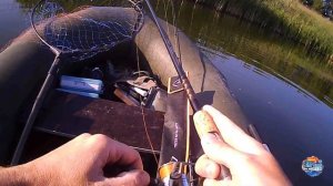 Ловля хищника с лодки на незнакомом водоёме. Судак, щука, окунь на спиннинг.