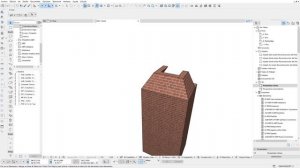 #archicad #Justforfun  Example chimney walls