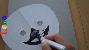 Masked Singer - Faultier Maske basteln- How to make sloth mask - как сделать маску ленивца из бумаг