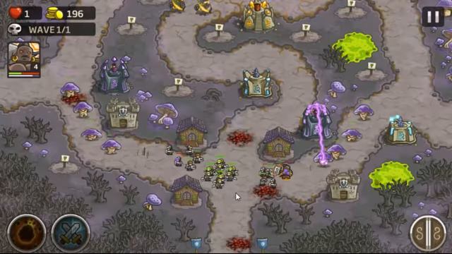 Kingdom Rush - FUNGAL FOREST - Iron - Veteran (Hard) смотреть онлайн
