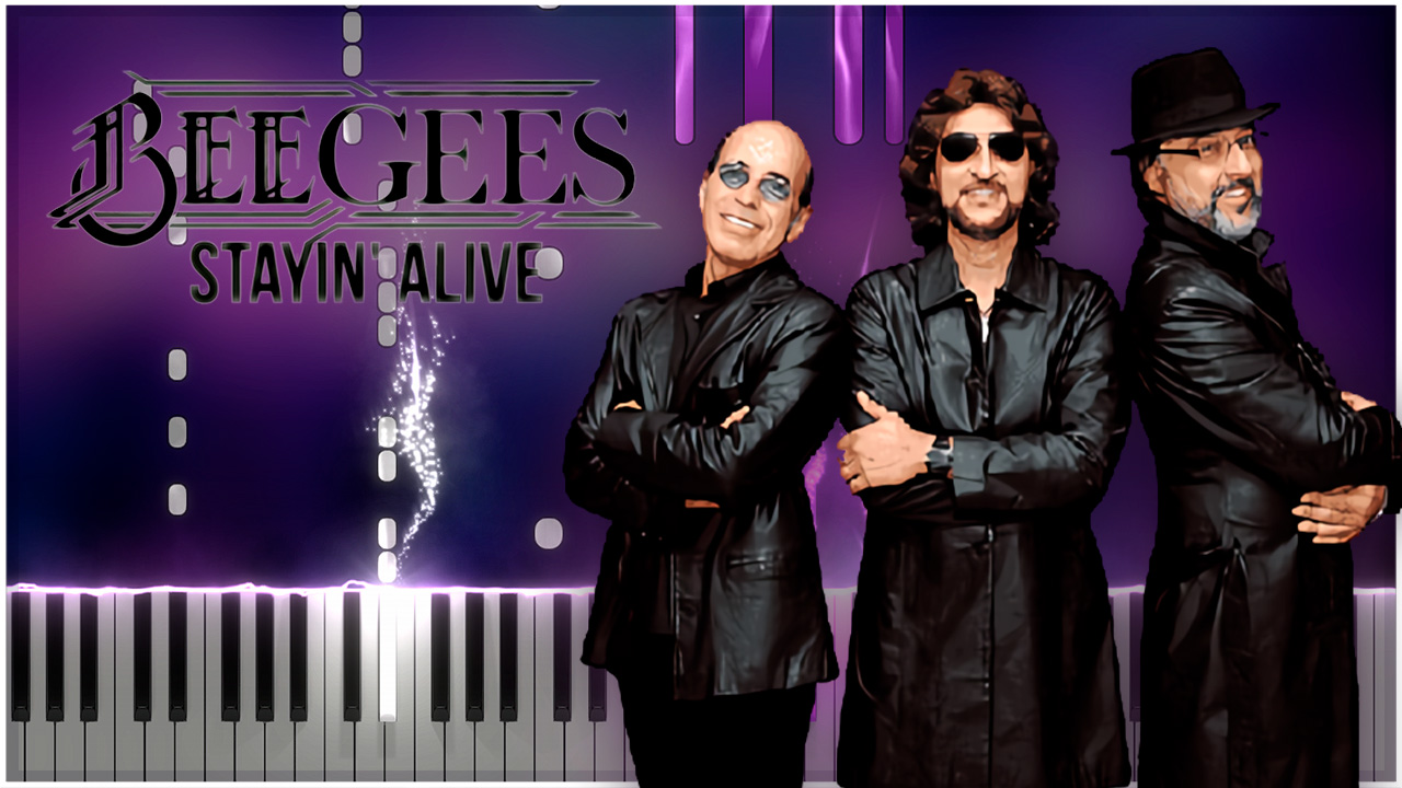 Bee Gees Stayin' Alive. Bee Gees one Night only 1997. Stayin' Alive entrance.