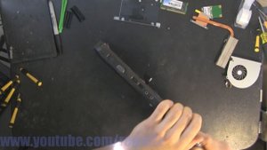 ASUS K40IJ take apart, disassembly, how-to video (nothing left)
