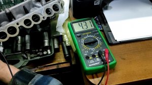 Д-4 3S FSE Проверка датчика положения заслонок