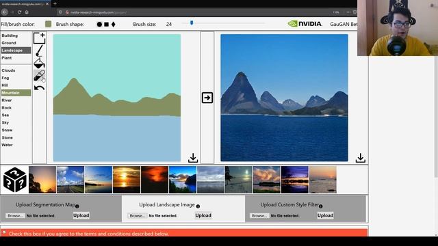 Creating Art With AI | NVIDIA GauGAN смотреть онлайн