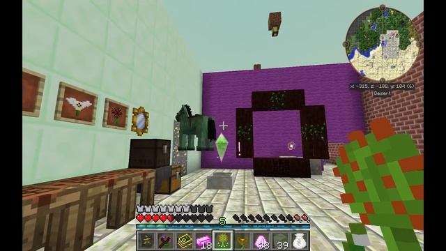 Botania 1.7.10 поэтапный гайд 2 Ферма маны на дереве