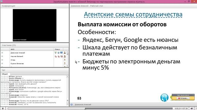 Зарабатываем вместе с еЛамой! Вебинар по партнерским программам сервиса eLama.ru смотреть онлайн