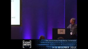 Tech Mesh 2012 - 183 Years of Programming - Mike Williams, Robert Virding, Joe Armstrong