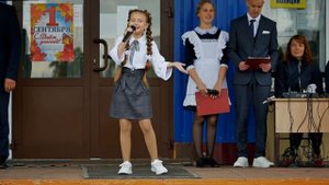 1 сентября в школе №2 г. Барабинска