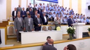 Поздравление с 70-летием старшего пастора Сергея Дмитриевича
