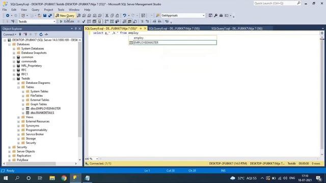 SQL Server Complete Course | SQL Server Tutorial | Full Outer join in Microsoft SQL Server | Part 1