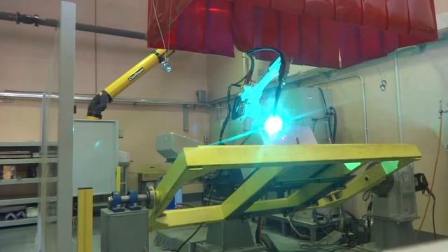 Роботизированная сварка алюминия MIG