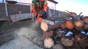 Тюнингованная Хуска 372 (База бензопила EMAS 365)